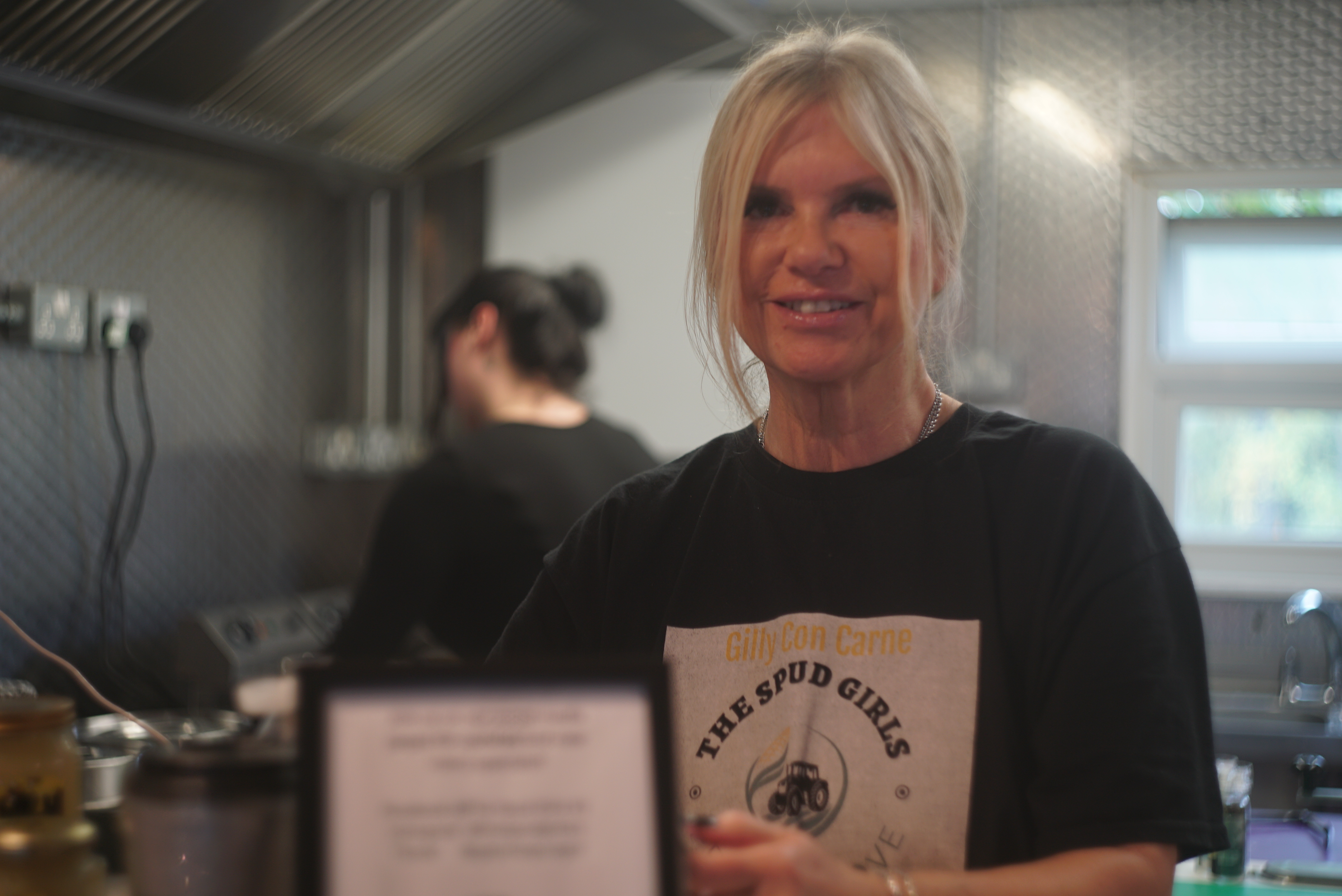 Gill, founder of The Spud Girls