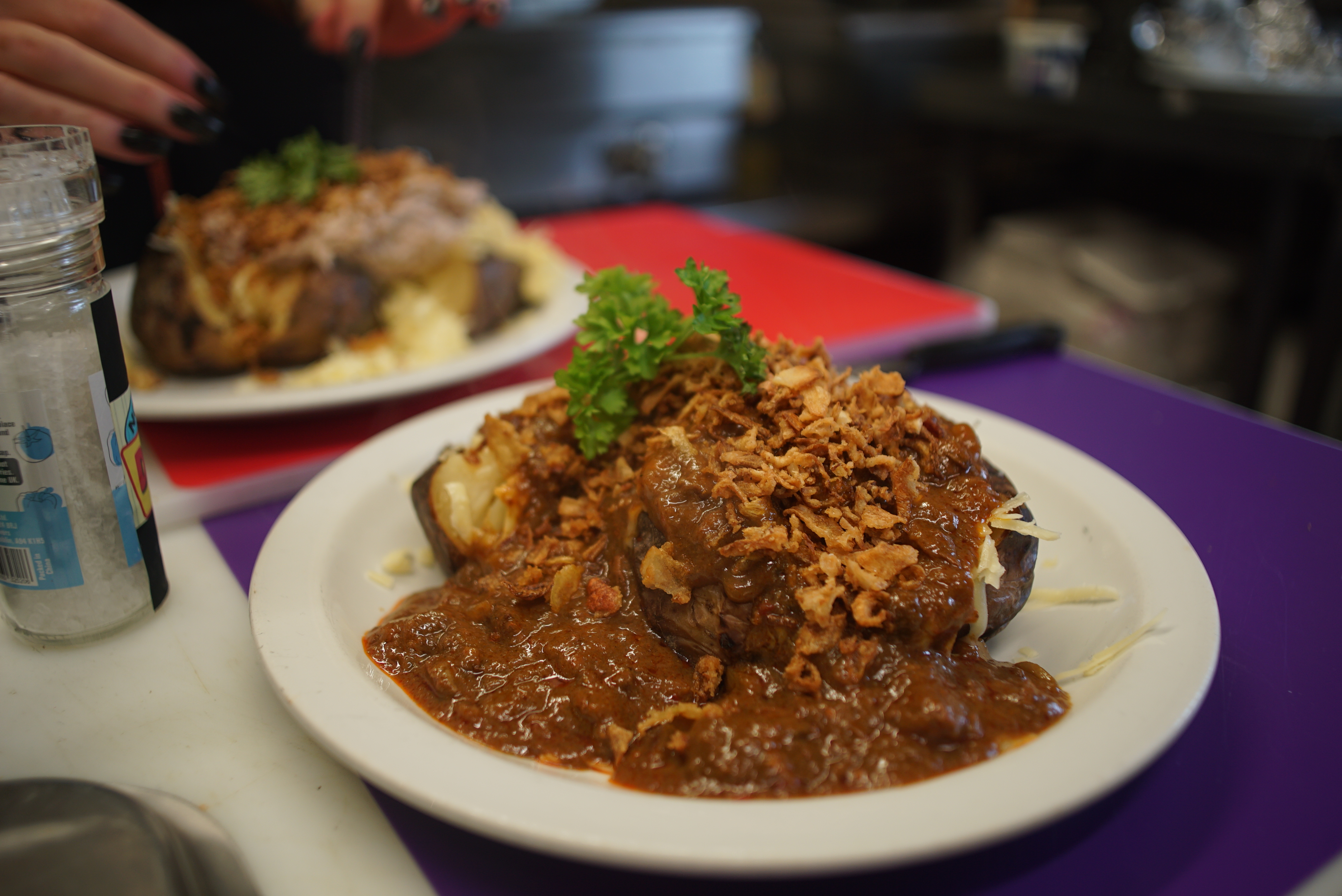 Gilly Con Carne jacket potato