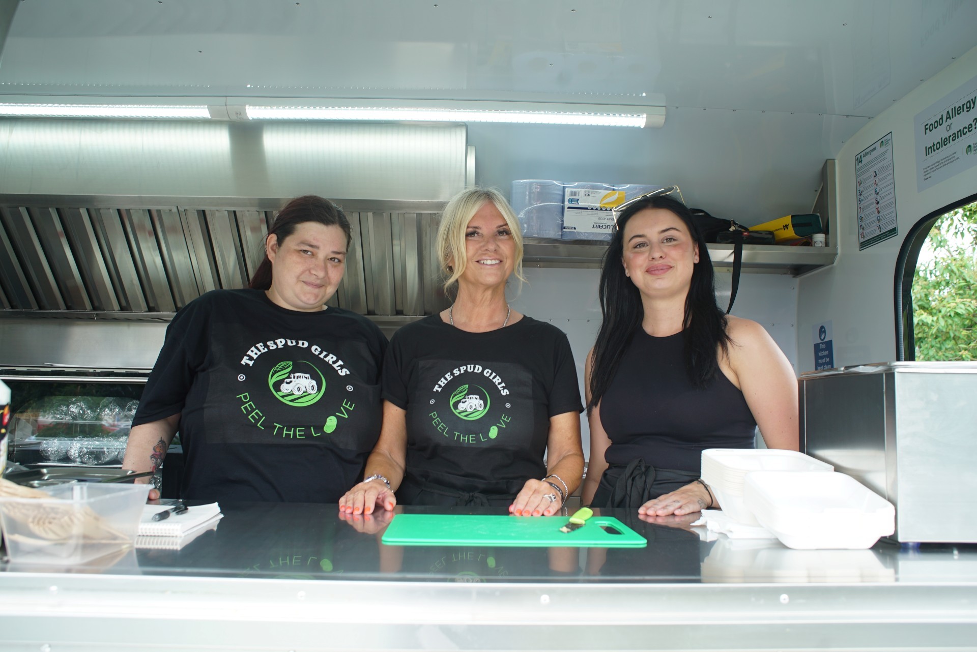 The Spud Girls team